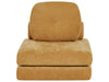 Single Sofa Bed Fabric Mustard