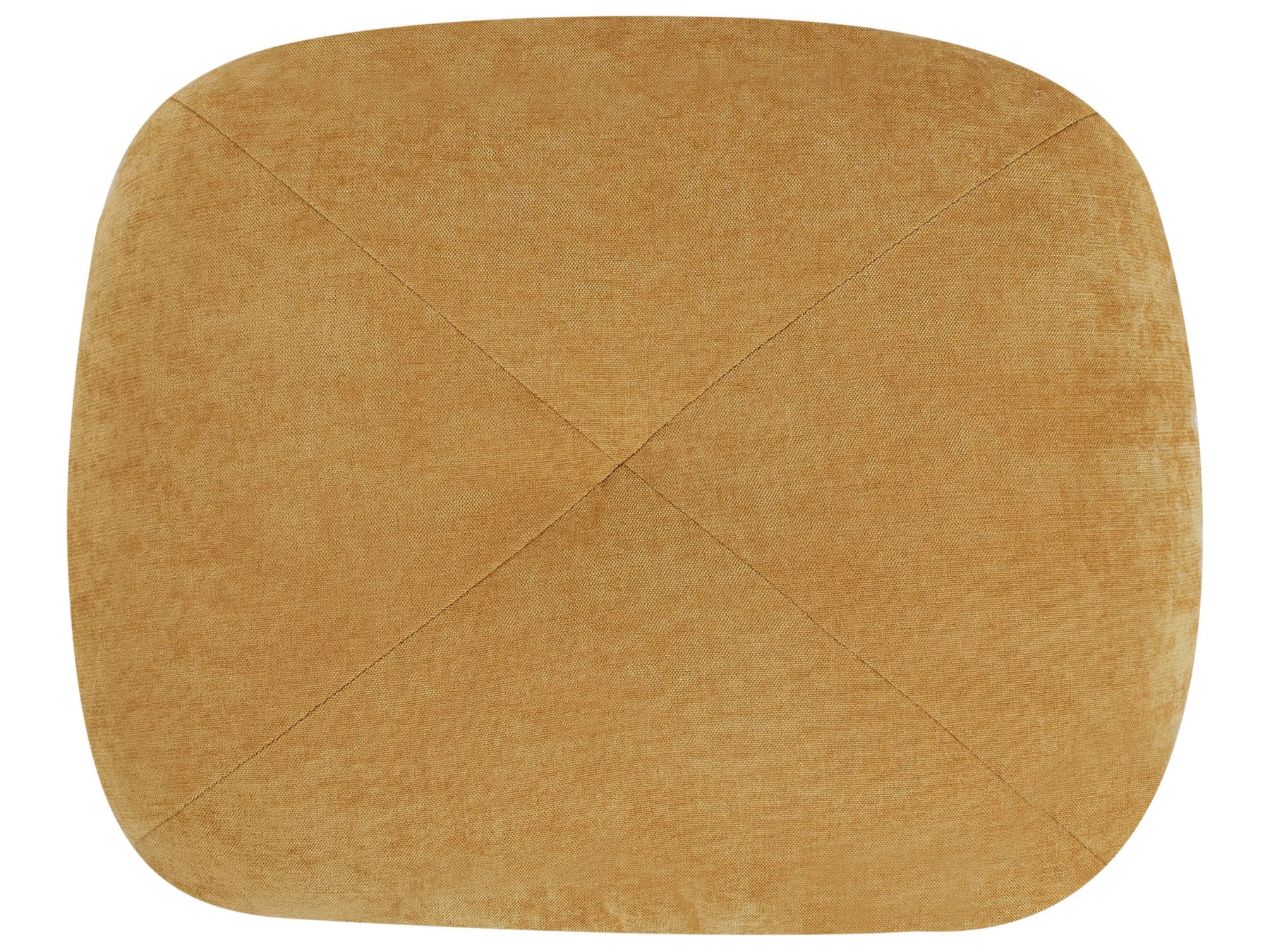 Single Sofa Bed OLDEN Fabric Mustard
