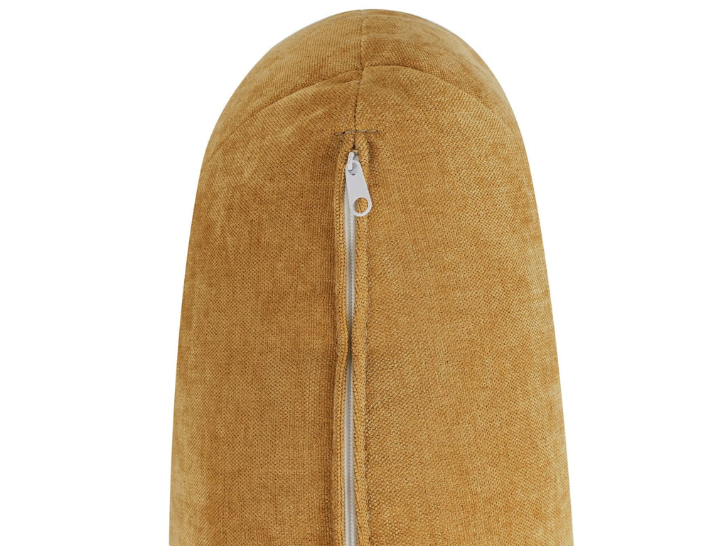 Single Sofa Bed OLDEN Fabric Mustard