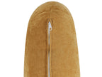 Single Sofa Bed OLDEN Fabric Mustard
