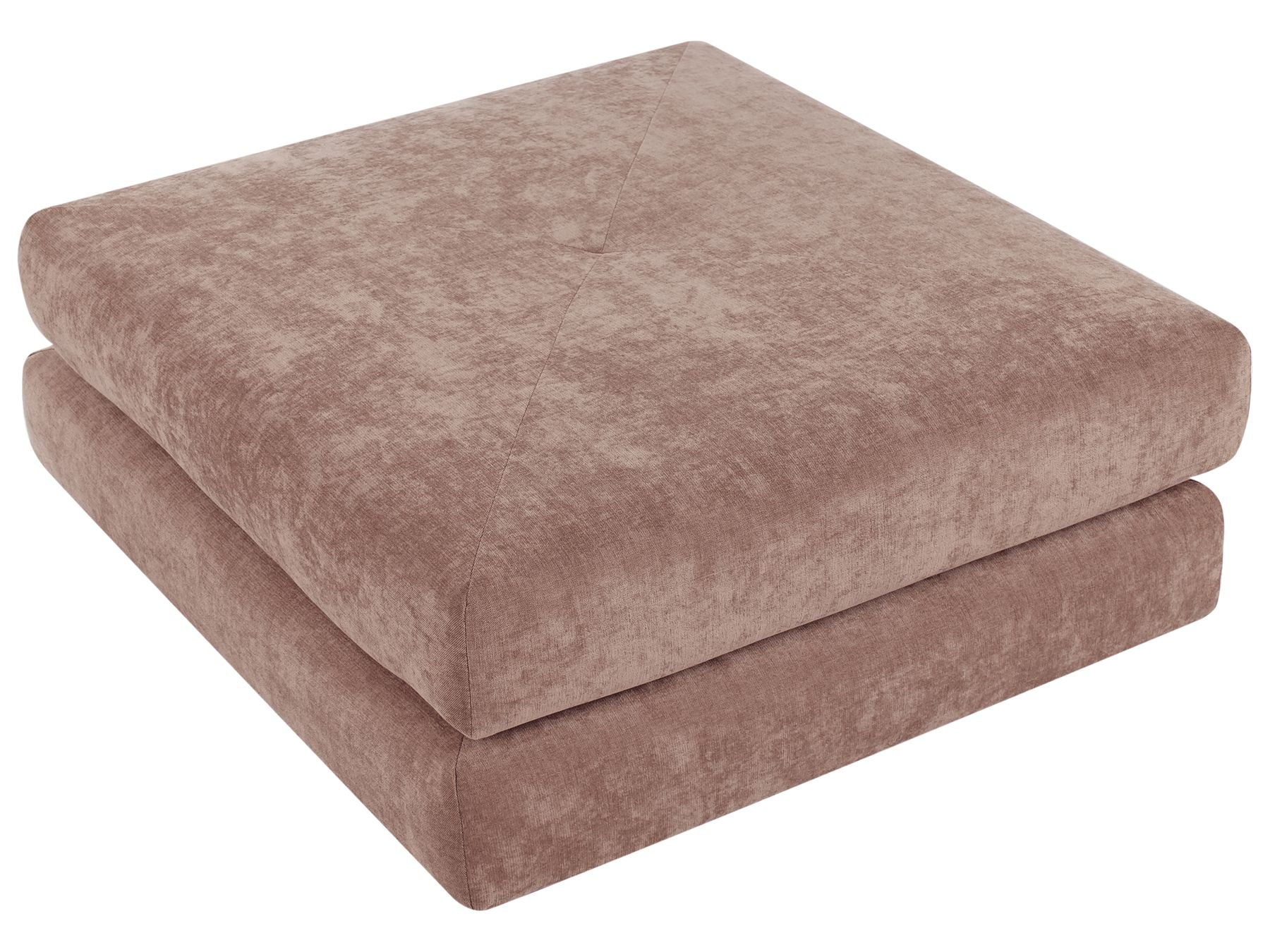 Single Sofa Bed OLDEN Fabric Brown