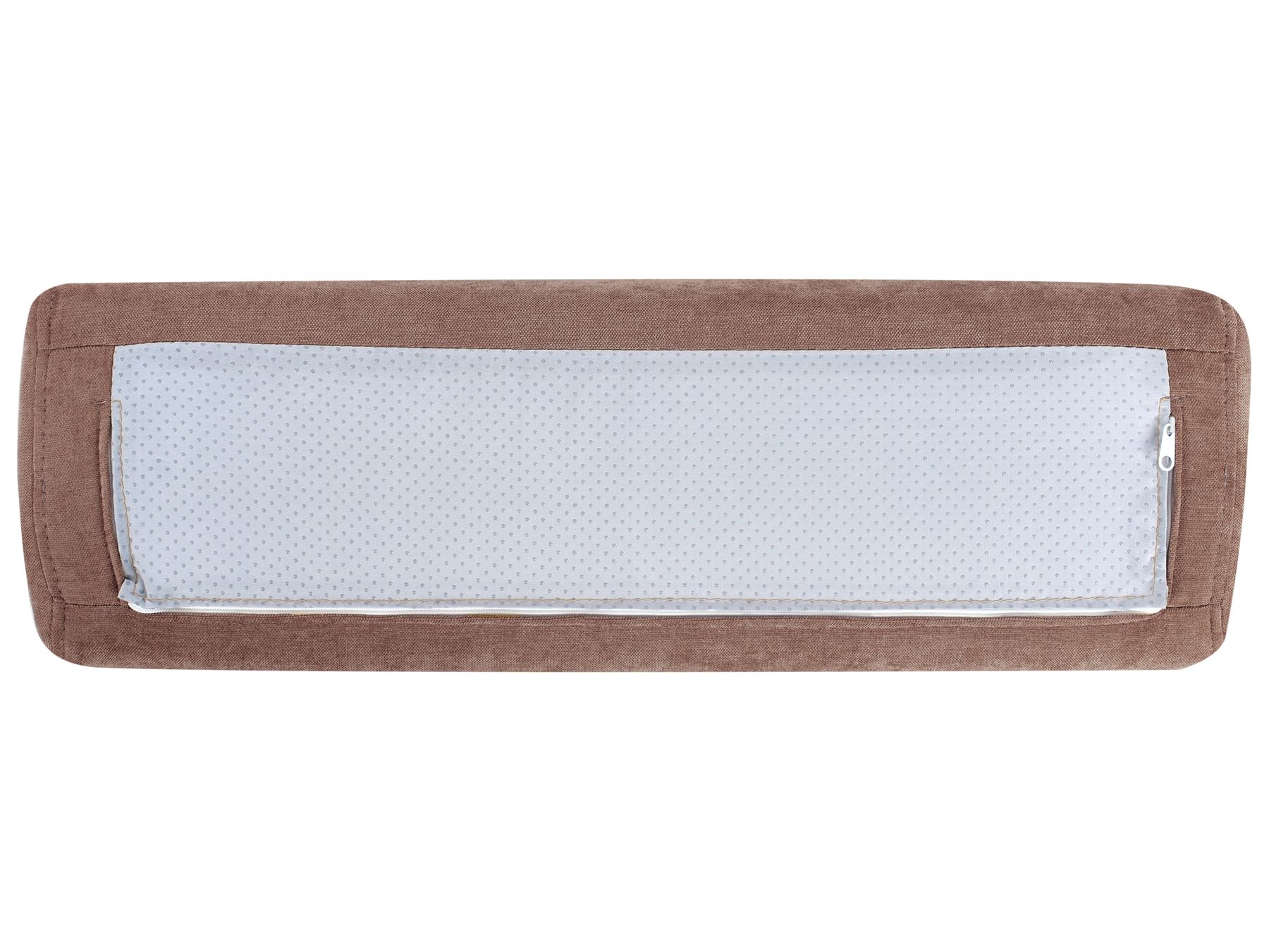 Single Sofa Bed OLDEN Fabric Brown