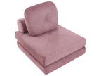 Single Sofa Bed OLDEN Fabric Pink