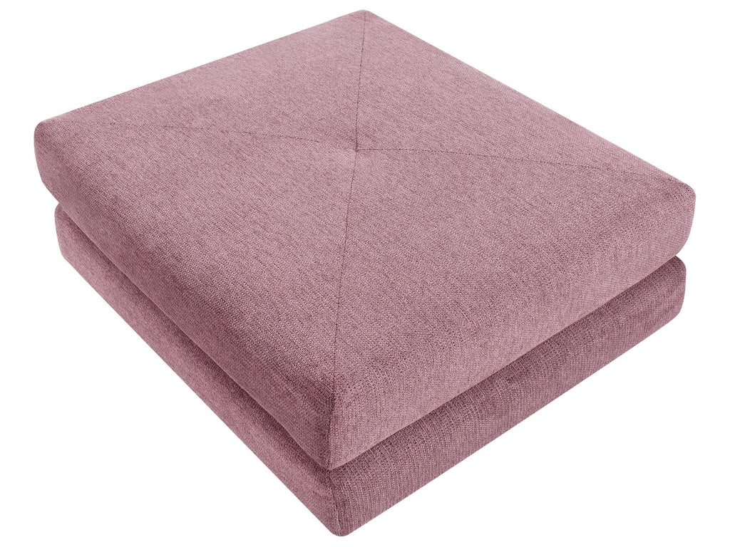 Single Sofa Bed OLDEN Fabric Pink