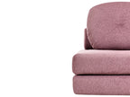 Single Sofa Bed OLDEN Fabric Pink