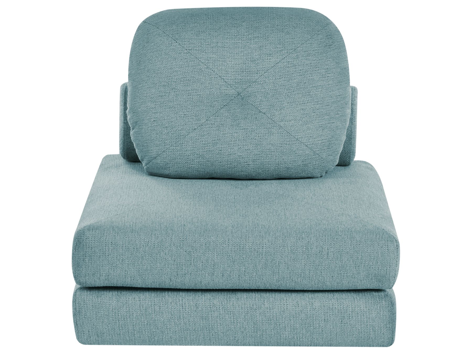 Single Sofa Bed OLDEN Fabric Mint Green