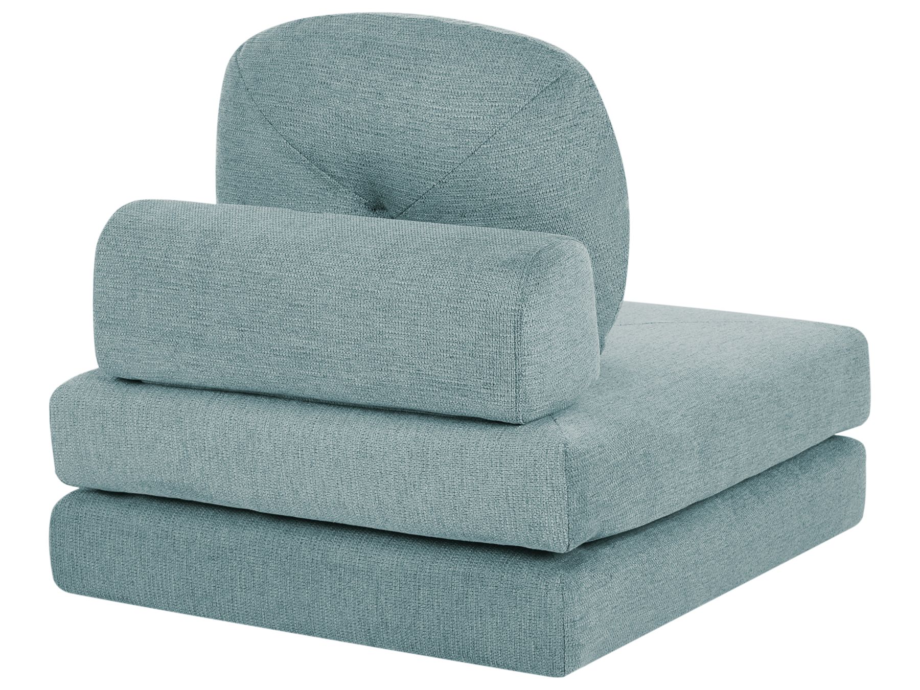 Single Sofa Bed OLDEN Fabric Mint Green