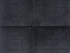 Modular U-Shape Sofa Bed ABERDEEN Velvet Black 5 Seater