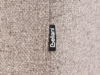 2 Seater Fabric Sofa Light Brown VORGOD