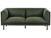 2 Seater Fabric Sofa Green