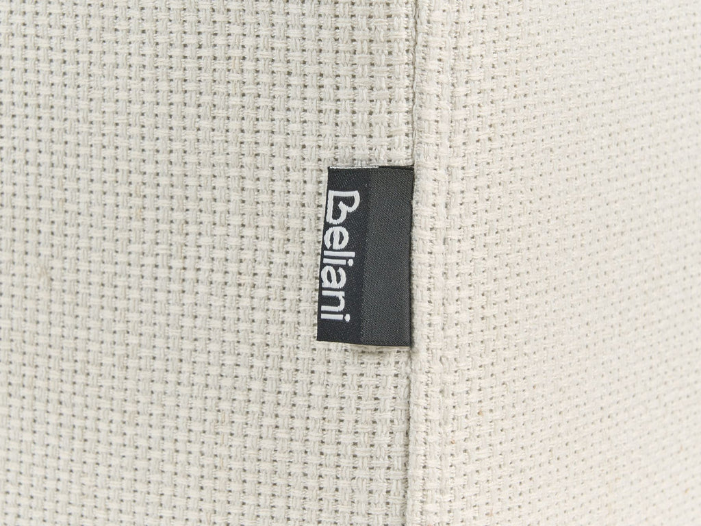 Corner Sofa Bed KAARINA Fabric White 3 Seater Left Hand
