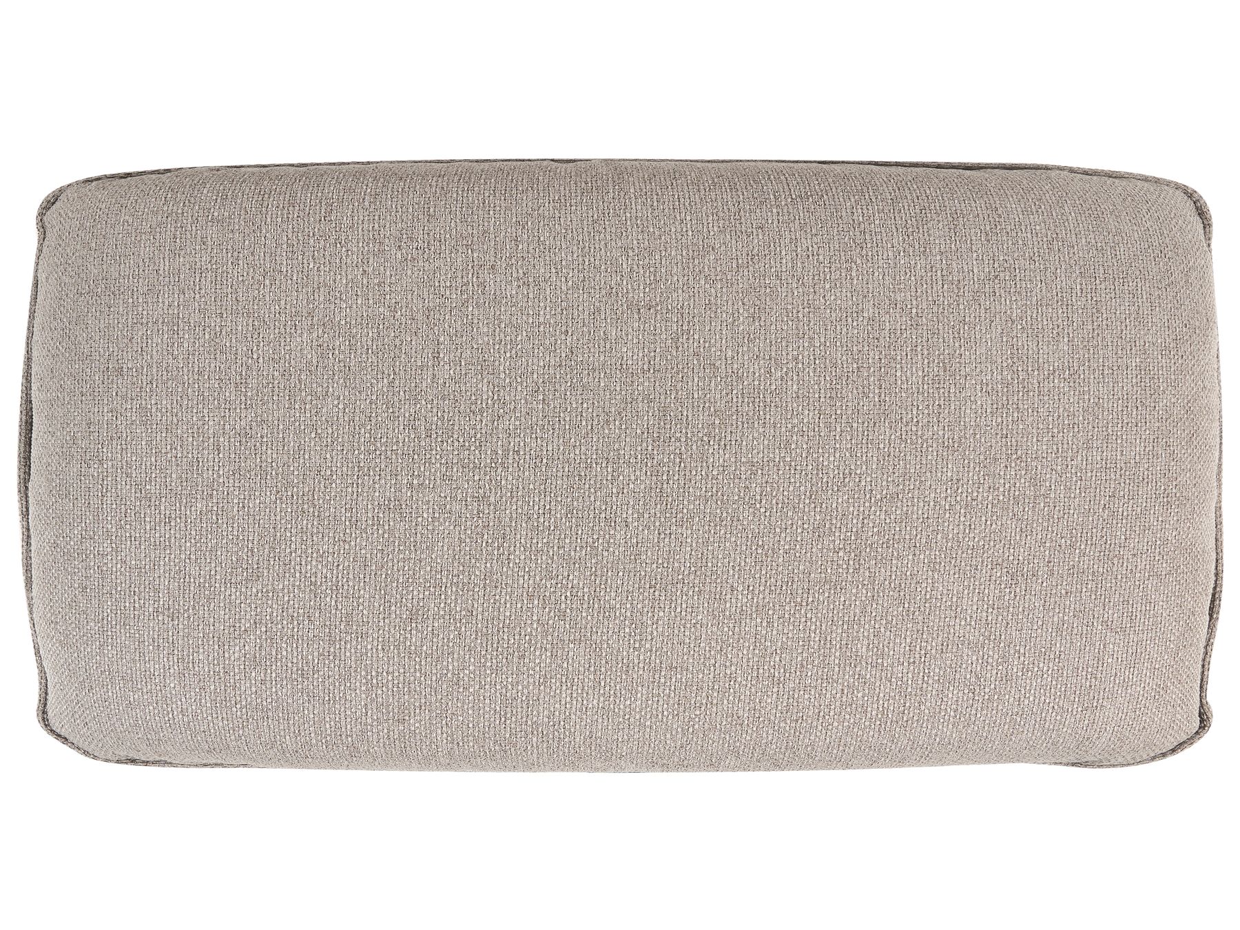 3 Seater Fabric Sofa with Ottoman Light Brown DALVIK