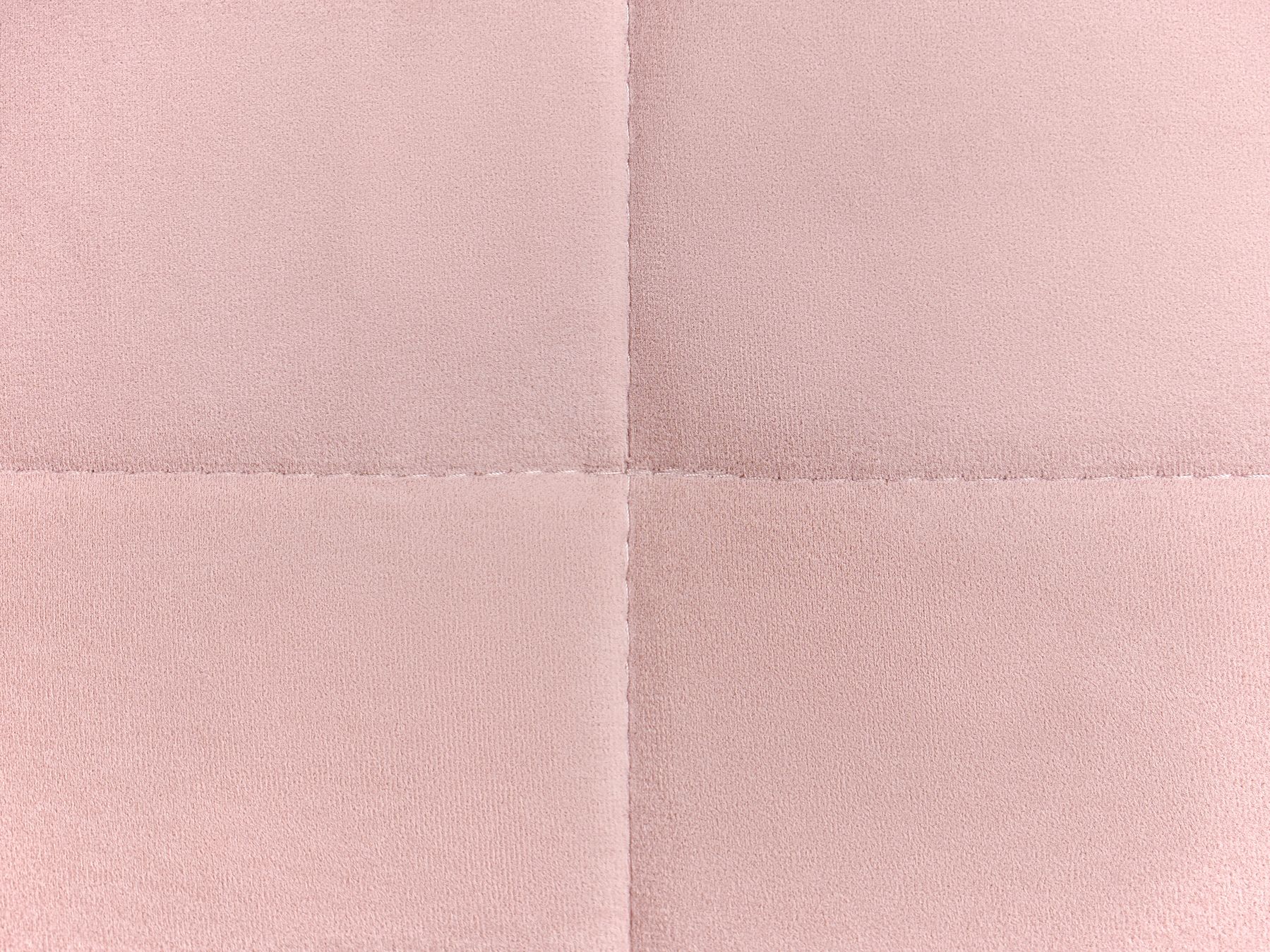 Sofa Bed ABERDEEN Velvet Pastel Pink 3 Seater