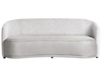3 Seater Fabric Sofa Grey ROSET