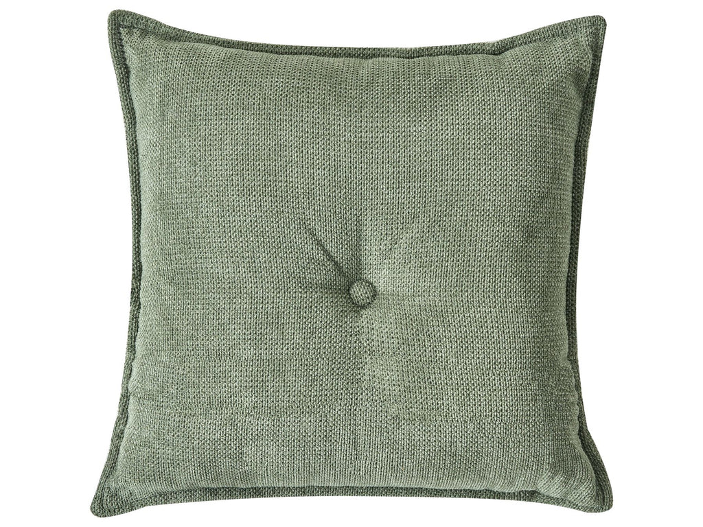 Corner Sofa DOLVA Chenille Dark Green 3 Seater Right Hand
