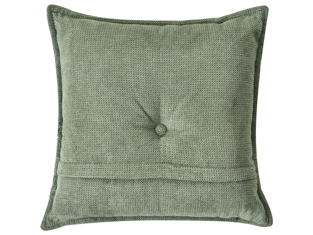 Corner Sofa DOLVA Chenille Dark Green 3 Seater Right Hand