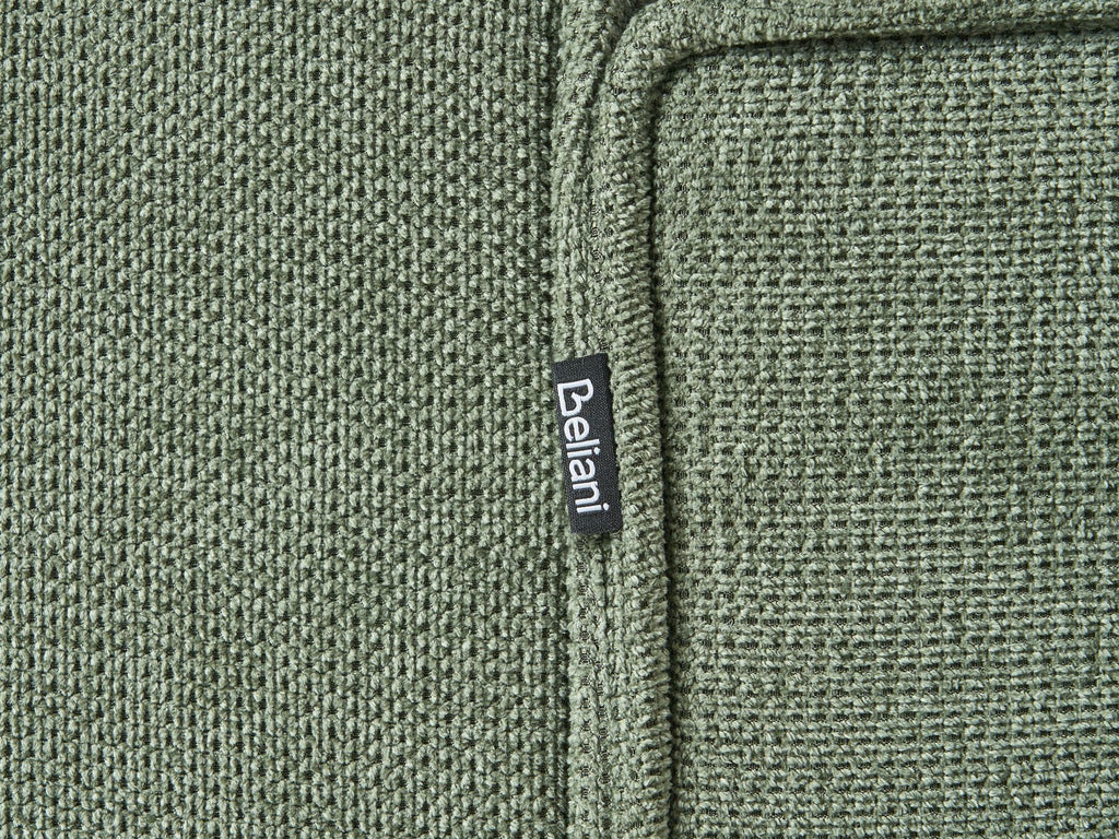 Corner Sofa DOLVA Chenille Dark Green 3 Seater Right Hand