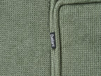Corner Sofa DOLVA Chenille Dark Green 3 Seater Right Hand