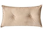 Corner Sofa DOLVA Corduroy Beige 3 Seater Right Hand