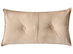 Corner Sofa DOLVA Corduroy Beige 3 Seater Right Hand