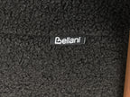Sofa ILBRO Boucle Black/ Dark Brown 2 Seater