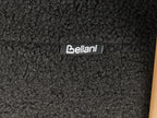 Sofa ILBRO Boucle Black/ Light Brown 2 Seater