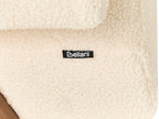 Sofa TAMRE Boucle Off-White/ Dark Brown 2 Seater