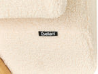 Sofa TAMRE Boucle Off-White/ Light Brown 2 Seater