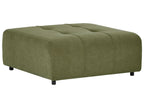 Corner Sofa Bed INNVIK Fabric Green 4 Seater Left Hand