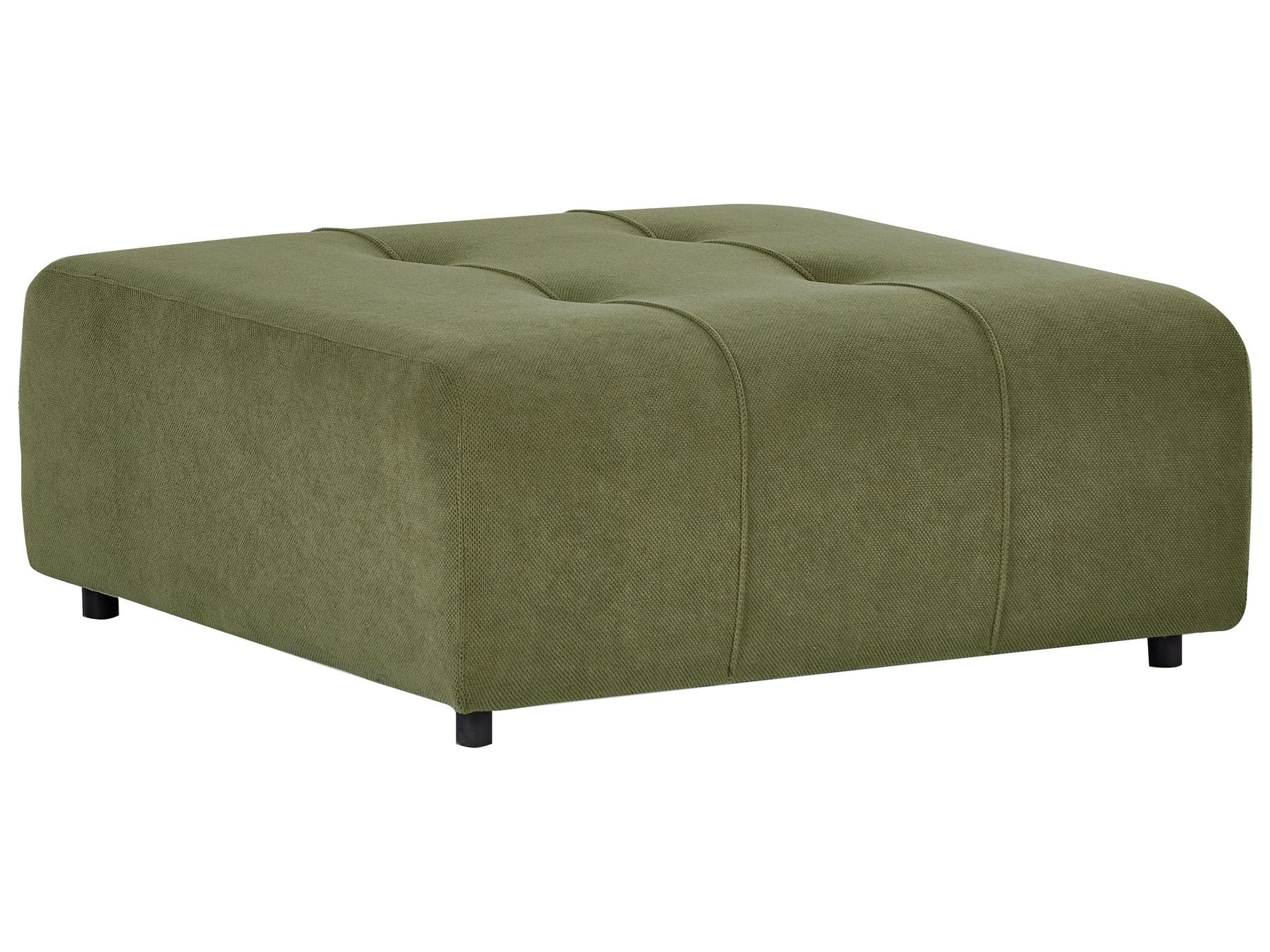 Corner Sofa Bed INNVIK Fabric Green 4 Seater Left Hand