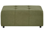 Corner Sofa Bed INNVIK Fabric Green 4 Seater Left Hand