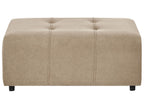 Corner Sofa Bed INNVIK Fabric Brown 4 Seater Right Hand