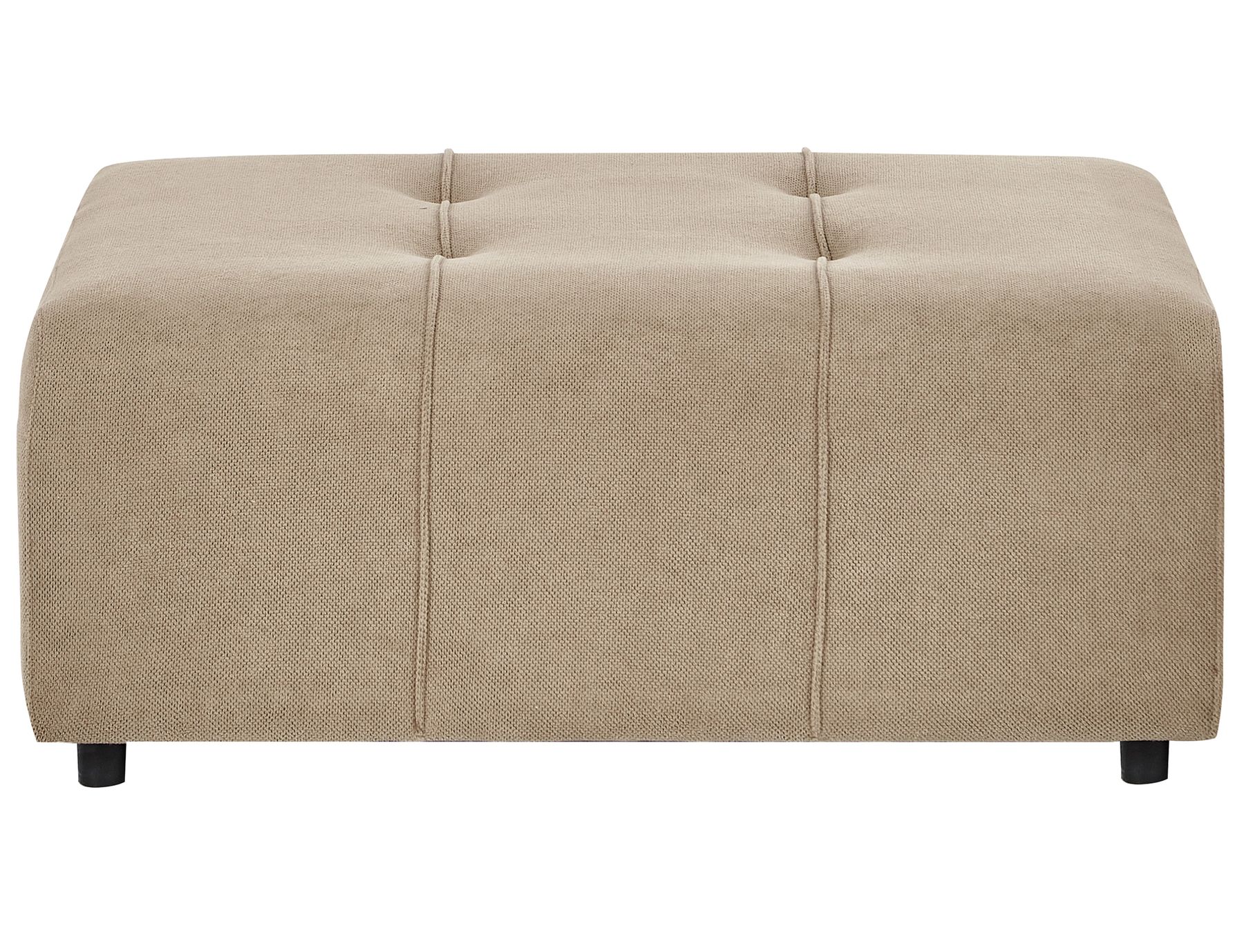 Corner Sofa Bed INNVIK Fabric Brown 4 Seater Right Hand