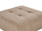 Corner Sofa Bed INNVIK Fabric Brown 4 Seater Right Hand
