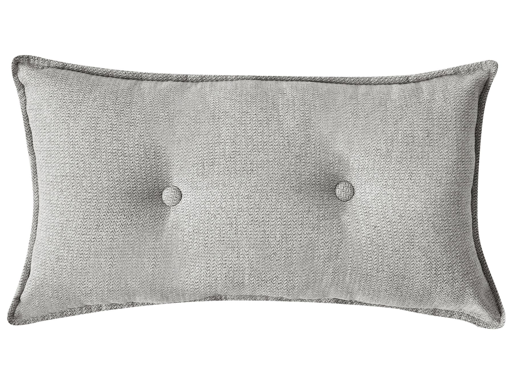 Corner Sofa DOLVA Fabric Light Grey 3 Seater Right Hand
