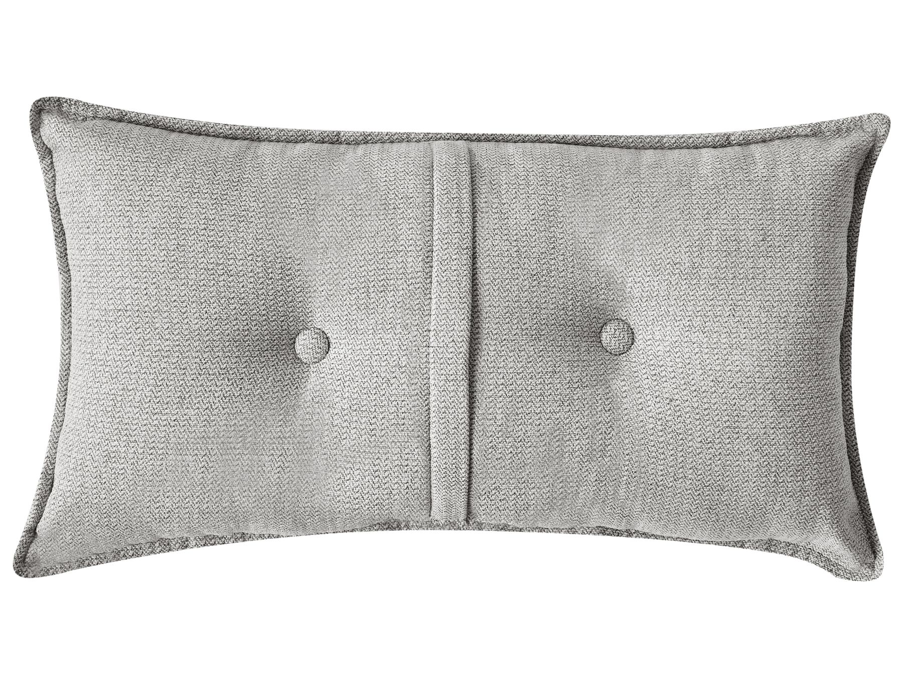 Corner Sofa DOLVA Fabric Light Grey 3 Seater Right Hand