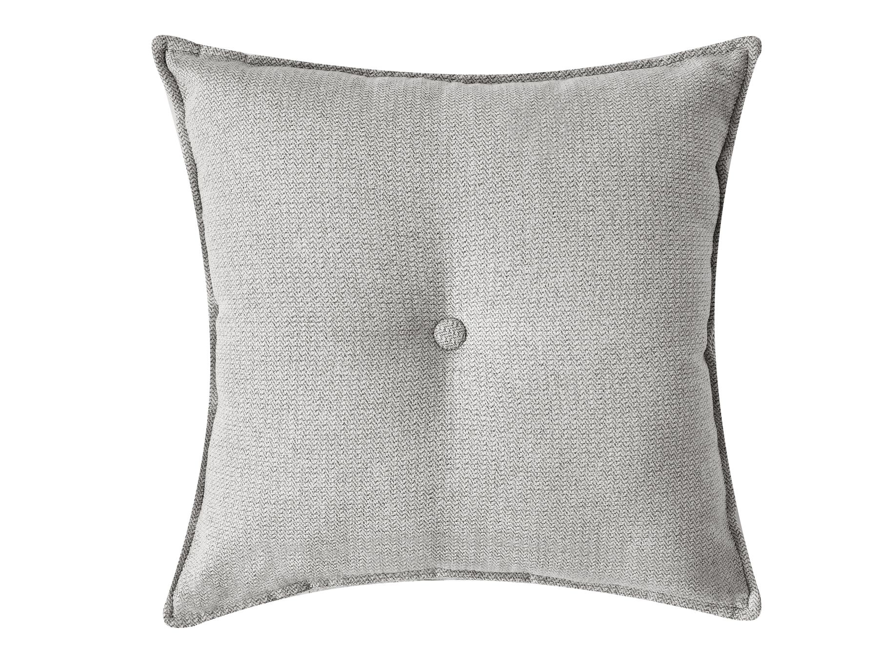 Corner Sofa DOLVA Fabric Light Grey 3 Seater Right Hand
