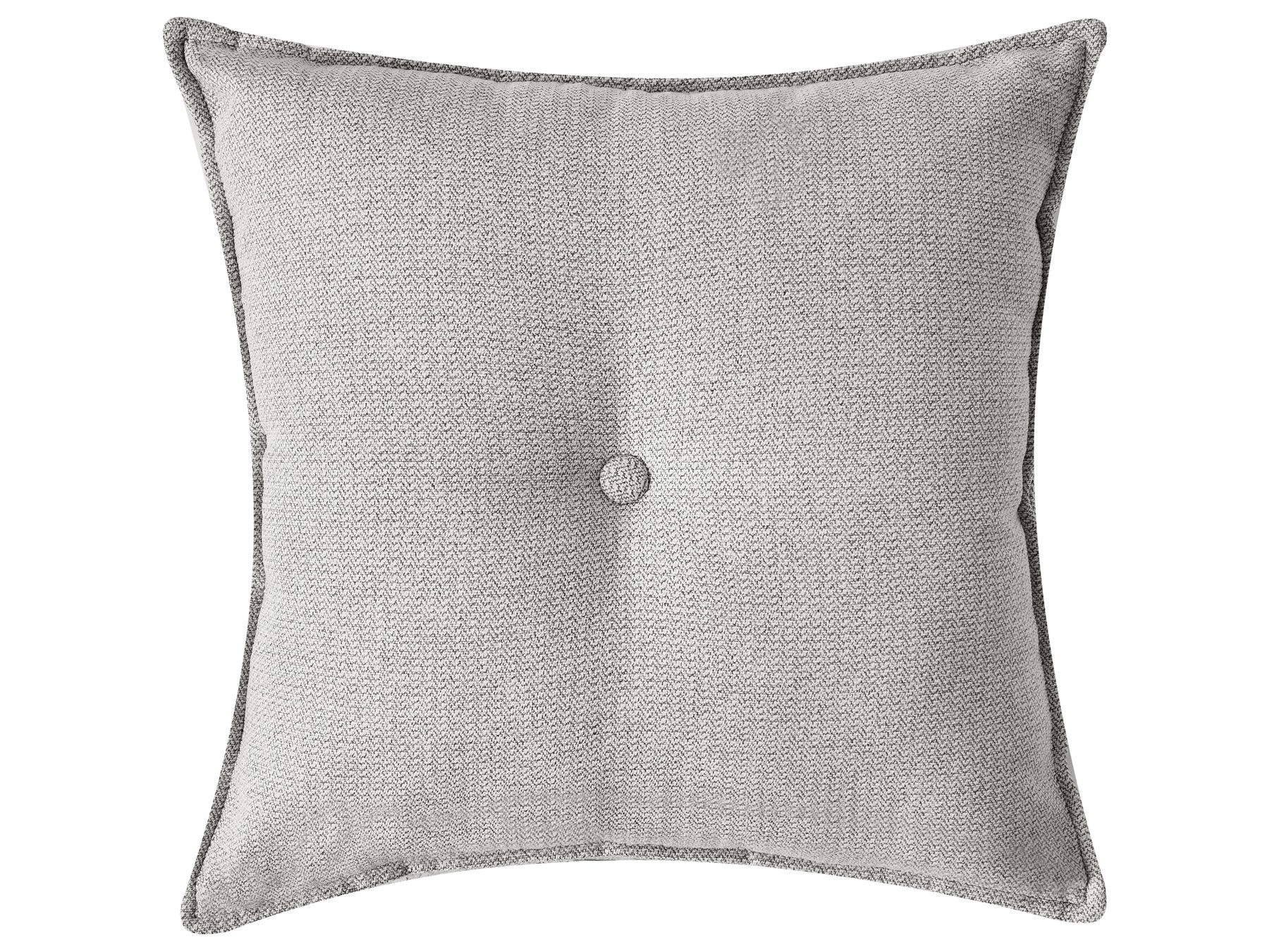Corner Sofa DOLVA Fabric Light Grey 3 Seater Right Hand