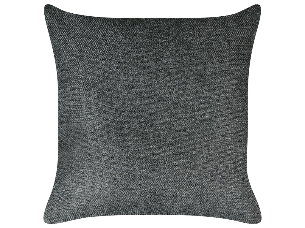 U-Shape Sofa Bed SOMMEN Fabric Dark Grey with Storage 5 Seater