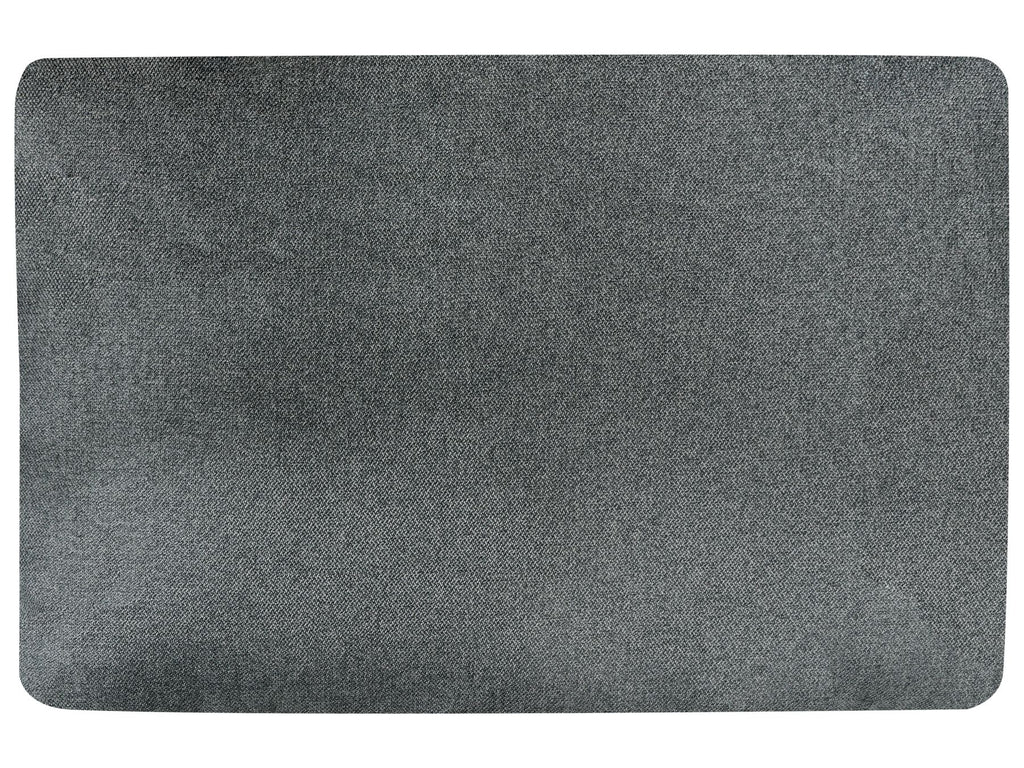 U-Shape Sofa Bed SOMMEN Fabric Dark Grey with Storage 5 Seater
