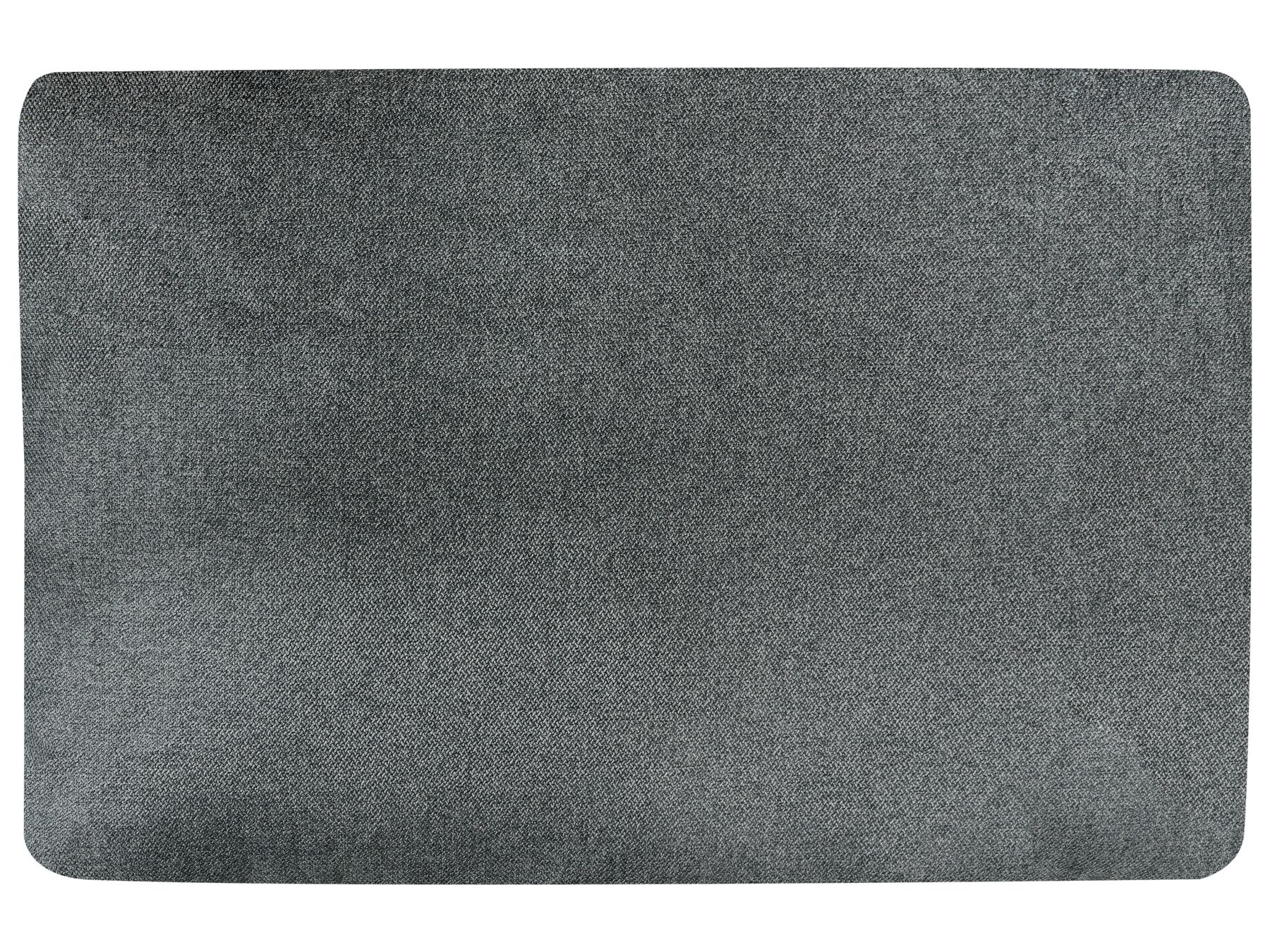 U-Shape Sofa Bed SOMMEN Fabric Dark Grey with Storage 5 Seater