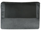 U-Shape Sofa Bed SOMMEN Fabric Dark Grey with Storage 5 Seater