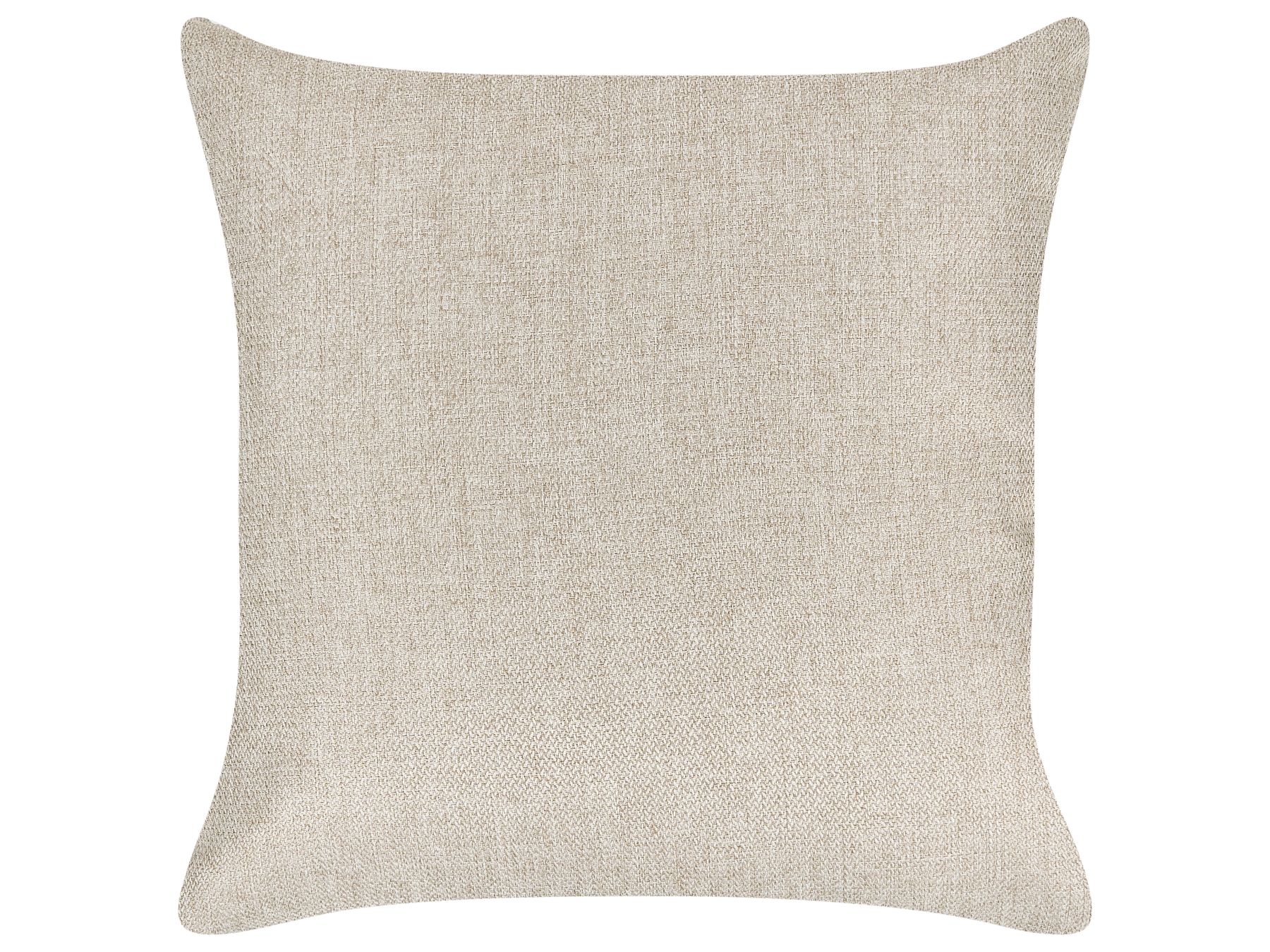 U-Shape Sofa Bed SOMMEN Fabric Light Beige with Storage 5 Seater