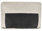 U-Shape Sofa Bed SOMMEN Fabric Light Beige with Storage 5 Seater