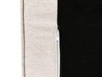 Corner Sofa RENDERS Fabric Light Beige with Ottoman Left Hand