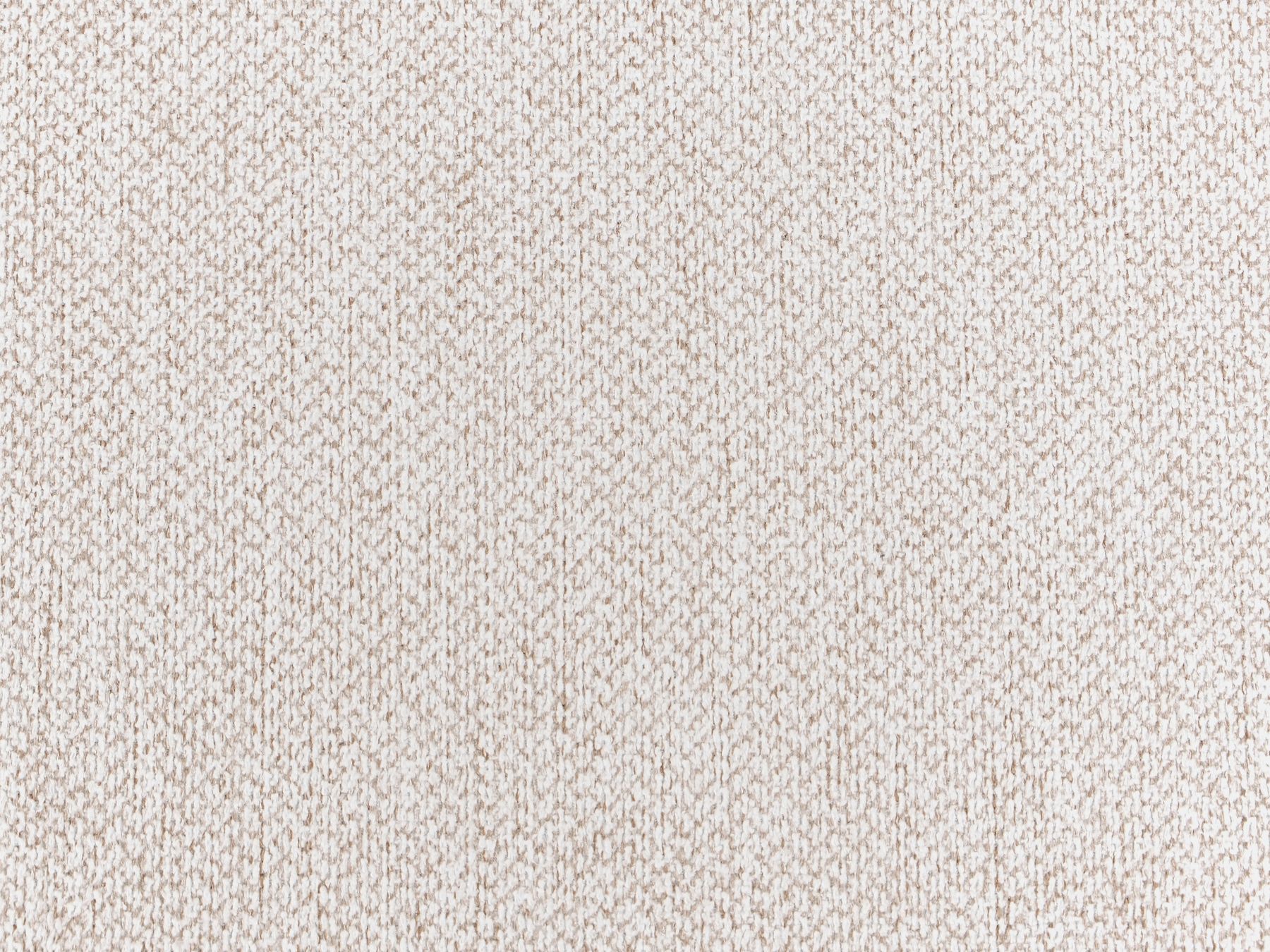 Corner Sofa RENDERS Fabric Light Beige with Ottoman Left Hand