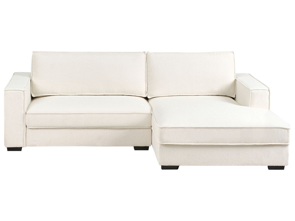 Corner Sofa RENDERS Boucle Off-White Left Hand