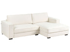 Corner Sofa RENDERS Boucle Off-White Left Hand