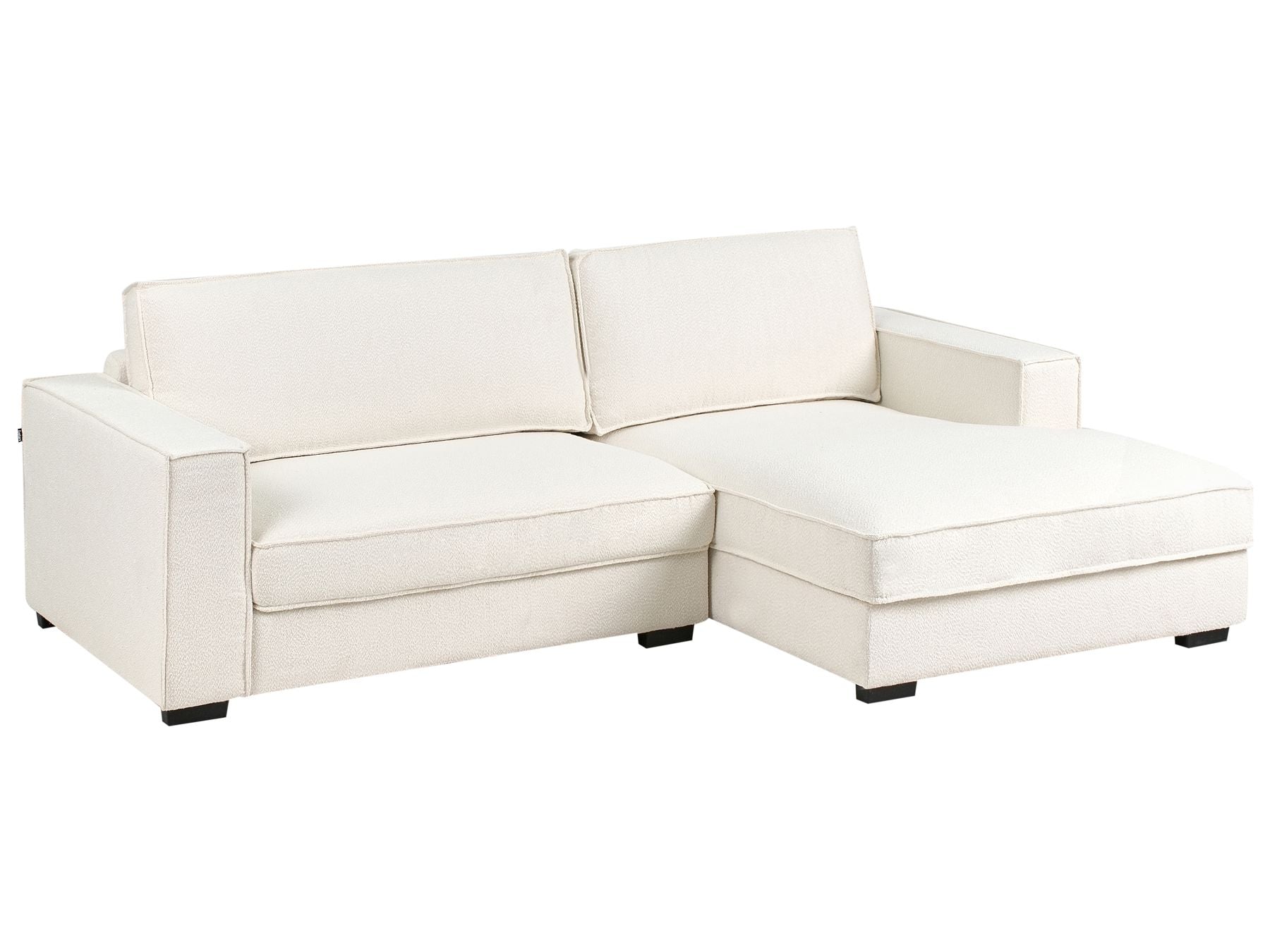 Corner Sofa RENDERS Boucle Off-White Left Hand