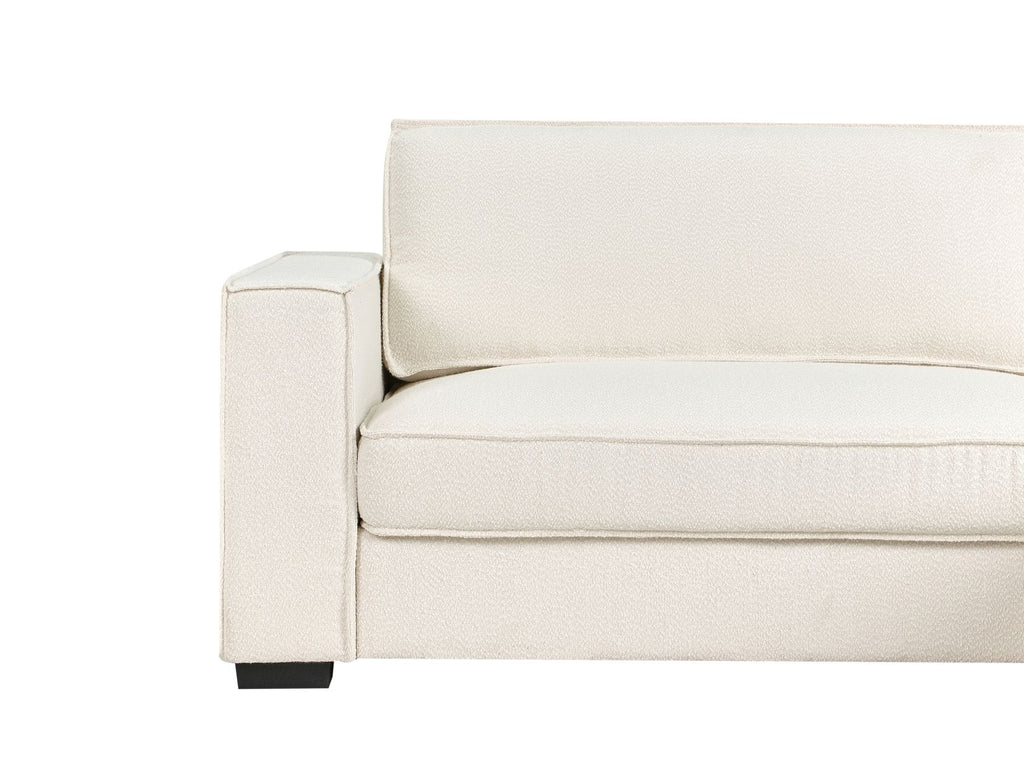 Corner Sofa RENDERS Boucle Off-White Left Hand